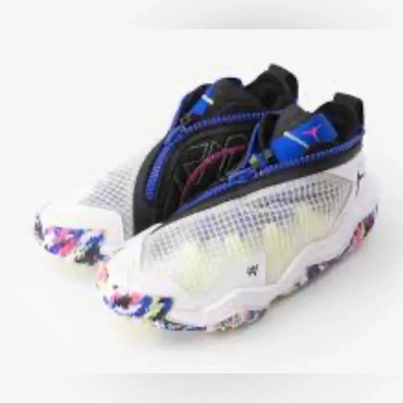 EUC Nike Jordan Why Not White Multi Men’s 8 - Picture 1 of 7